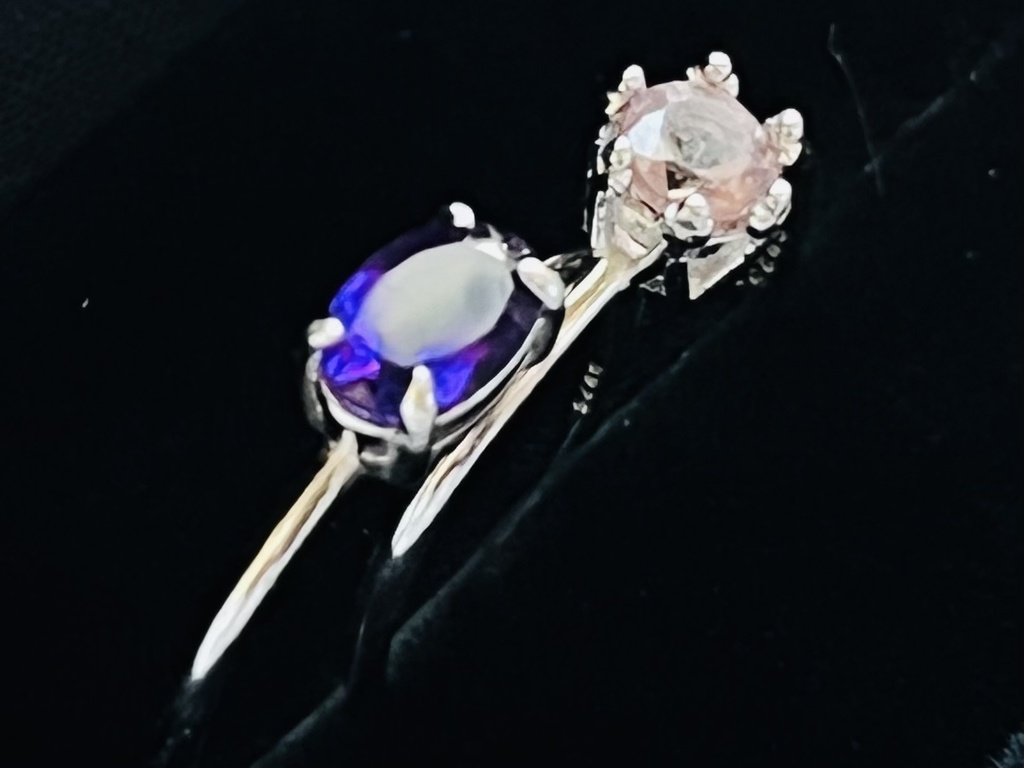 【説明必読】にじさんじ ROF-MAO silver925製 ジュエリー2本セット(リング)指輪 加賀美ハヤト 剣持刀也 不破湊 甲斐田晴