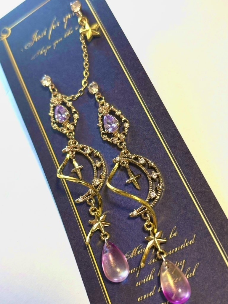 ROF-MAO 共通衣装モチーフ FANTASIA × SYMPHONIA × OVERTURE 加賀美ハヤト 剣持刀也 不破湊 甲斐田晴 2連耳飾り付きピアス・イヤリング