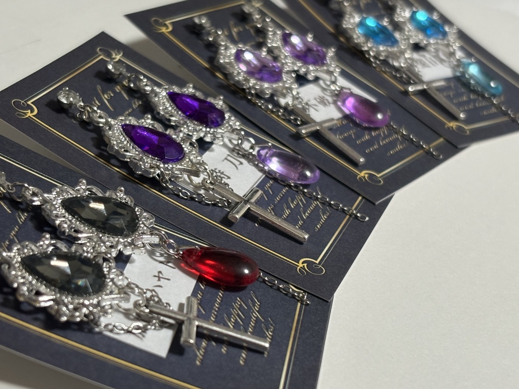 にじさんじ ROF-MAO お揃いチャームピアス･イヤリング 加賀美ハヤト 剣持刀也 不破湊 甲斐田晴