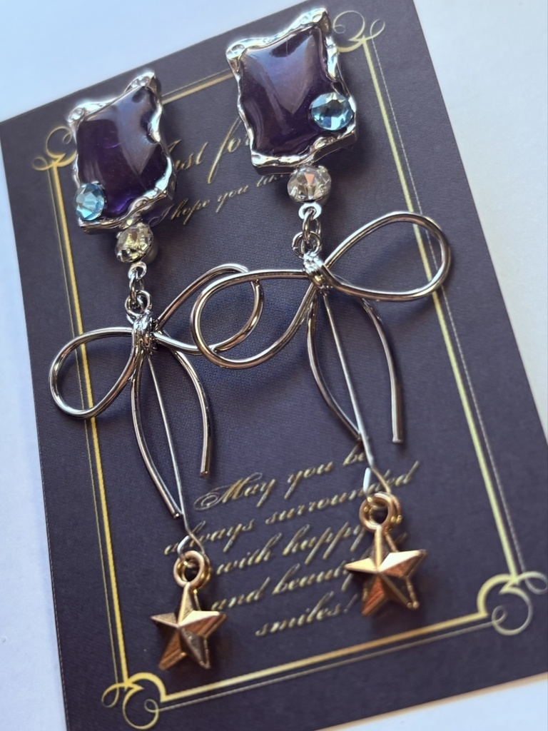 にじさんじ 星導ショウ 新衣装 鑑定士 イメージピアス･イヤリング