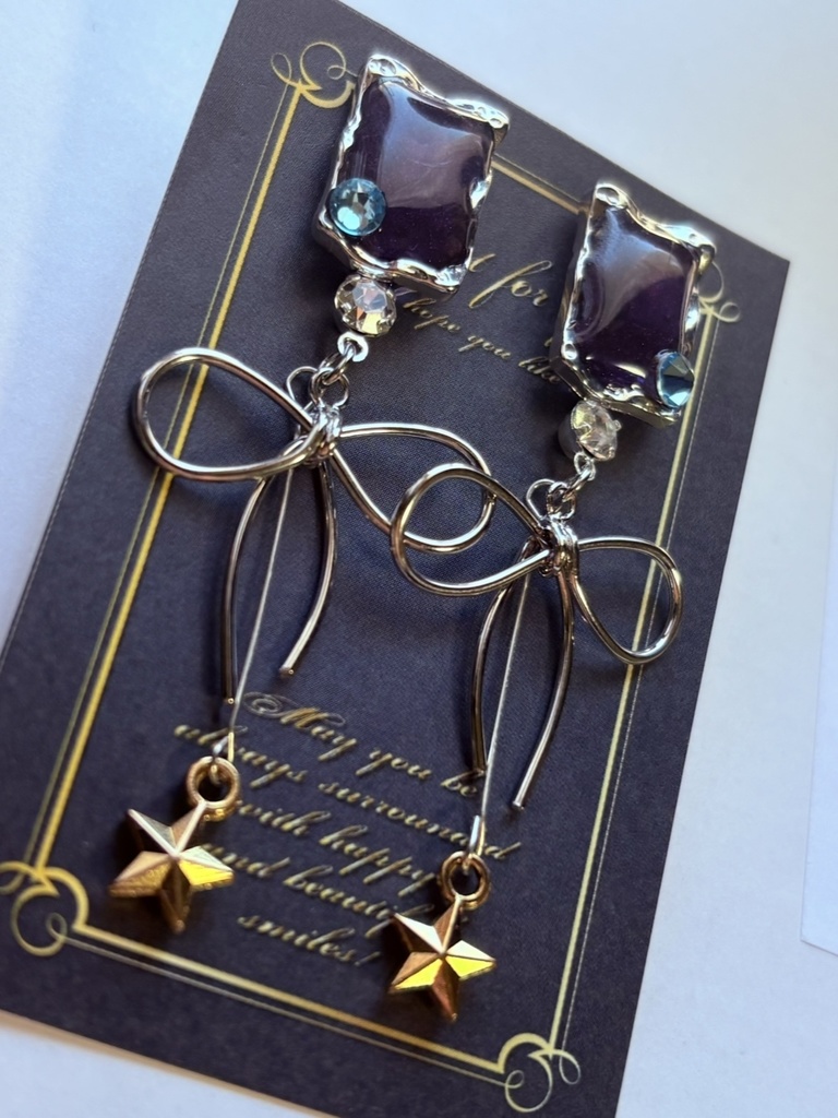 にじさんじ 星導ショウ 新衣装 鑑定士 イメージピアス・イヤリング