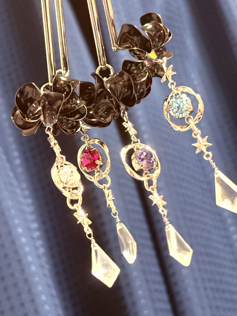 にじさんじ ROF-MAO limitless イメージディップアート＆水晶簪 加賀美ハヤト 剣持刀也 不破湊 甲斐田晴