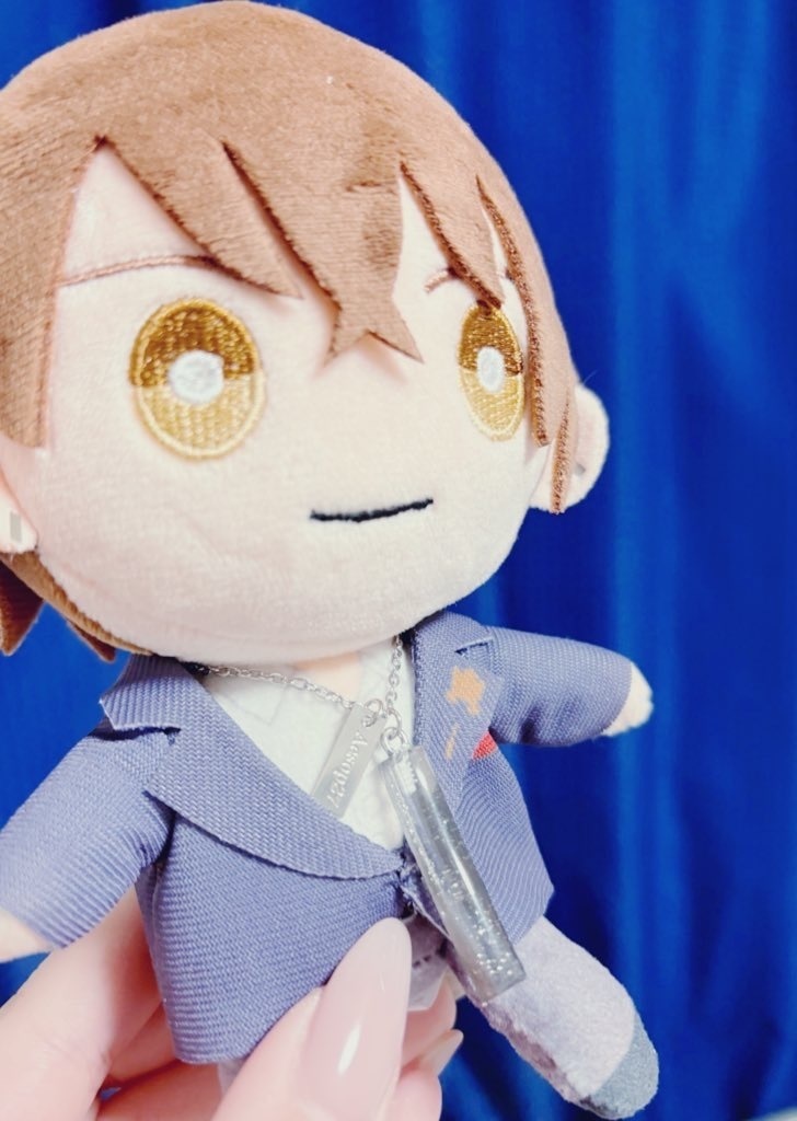 にじぬい&にじぱぺっと&人間用 にじさんじ ROF-MAO ドッグタグ&レジンネックレス 加賀美ハヤト 剣持刀也 不破湊 甲斐田晴 アジャスター付き