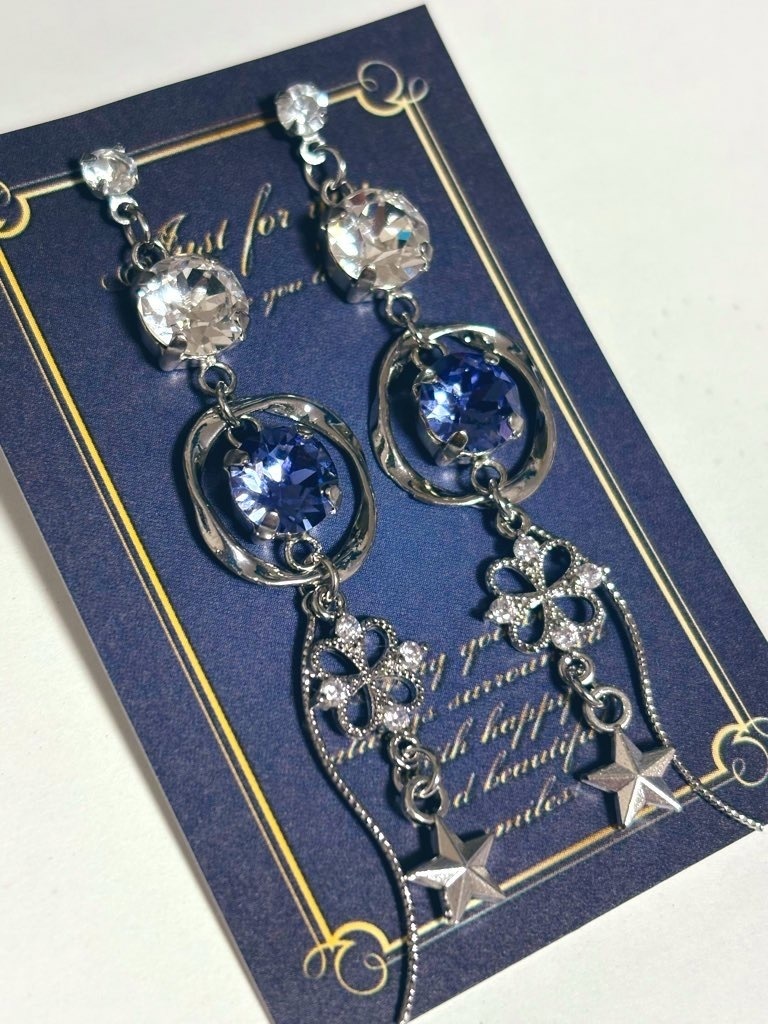 にじさんじ 加賀美ハヤト ULTIMATE CITYジャケットイラスト イメージピアス・イヤリング