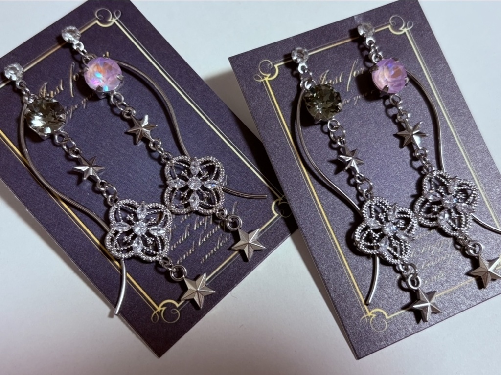 にじさんじ 星導ショウ 地球の裏 イメージ モチーフピアス・イヤリング