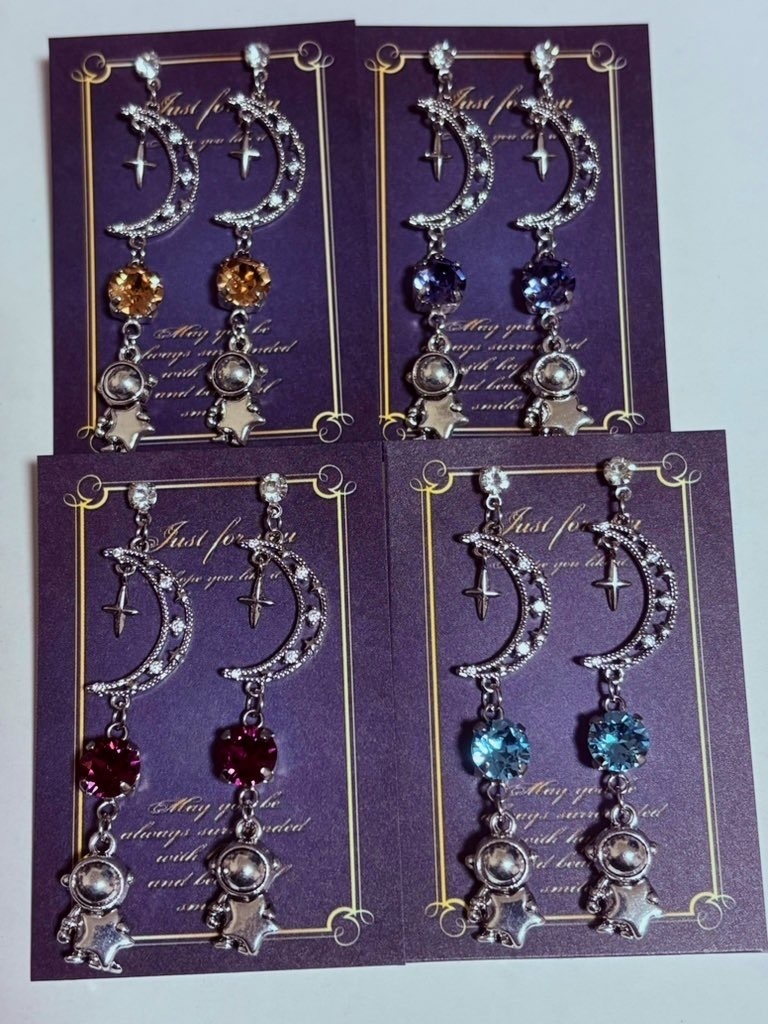 にじさんじ ROF-MAO UCHU PARTY! イメージピアス･イヤリング 加賀美ハヤト 剣持刀也 不破湊 甲斐田晴