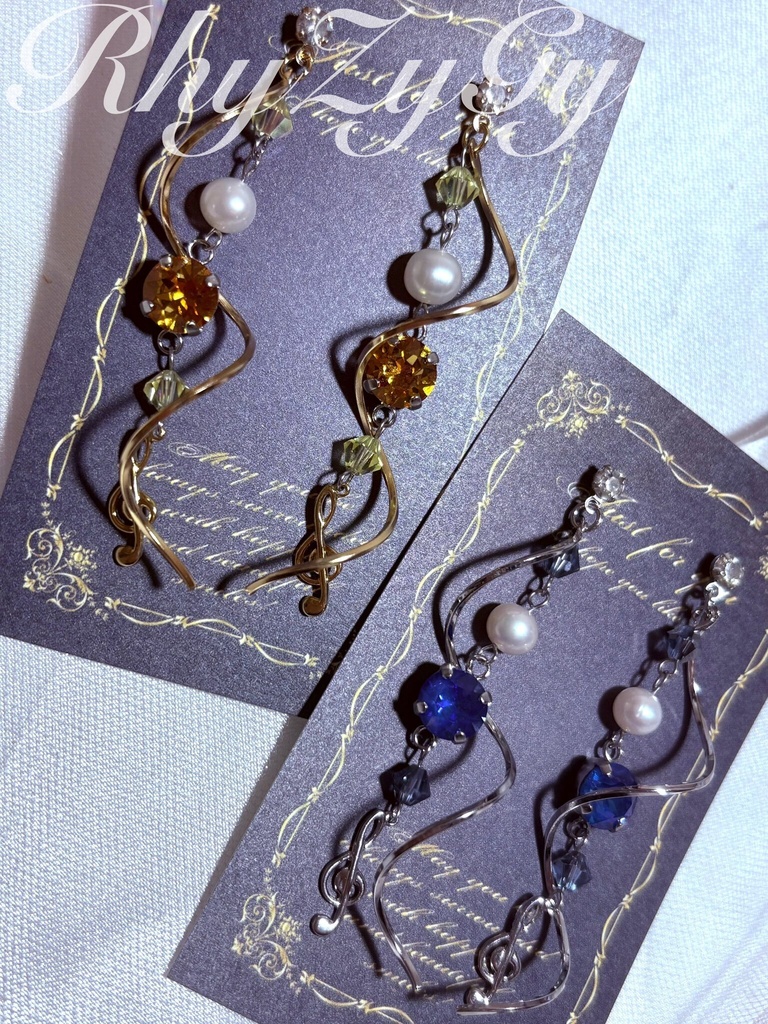にじさんじ RhyZyGy 神永タイガ 山田龍一郎 イメージ ピアス･イヤリング