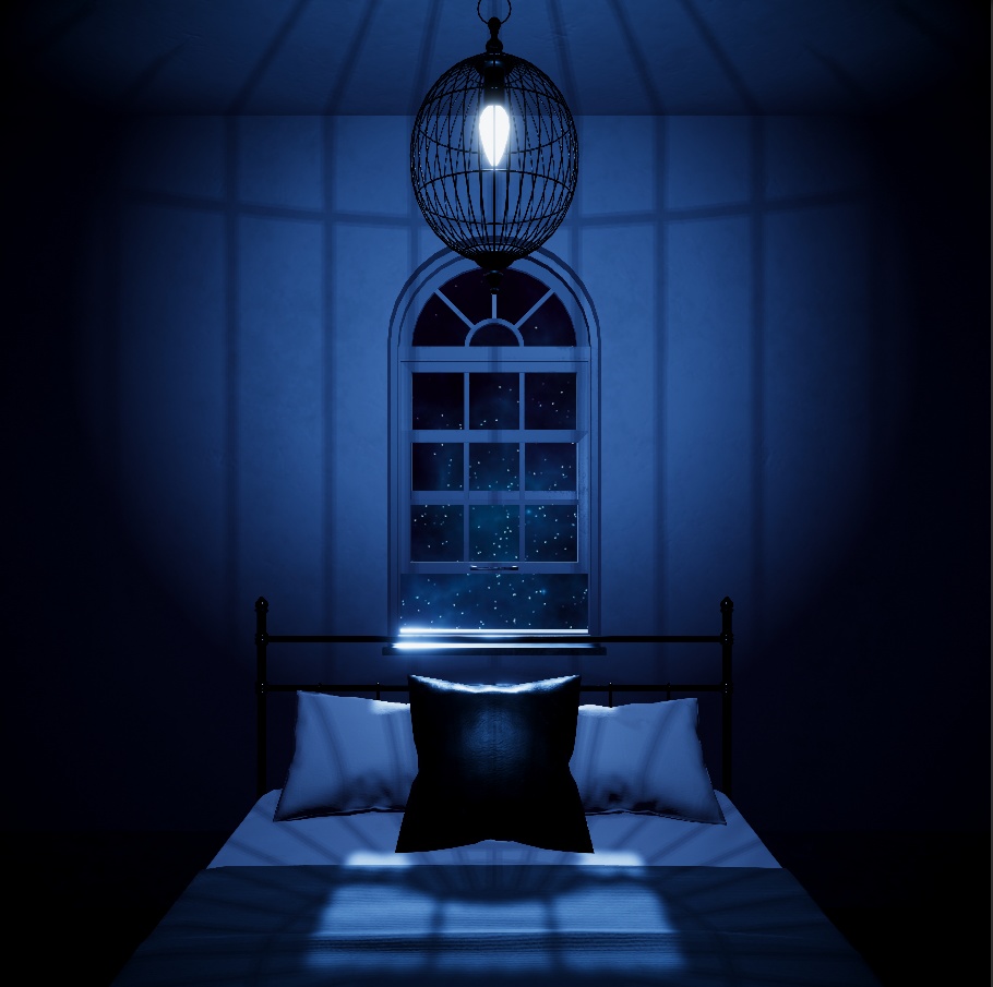 【VRChat】パイプベッド(ダブル・シングル)