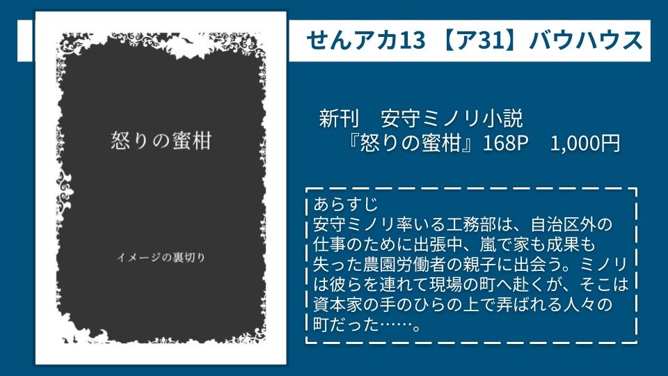 怒りの蜜柑