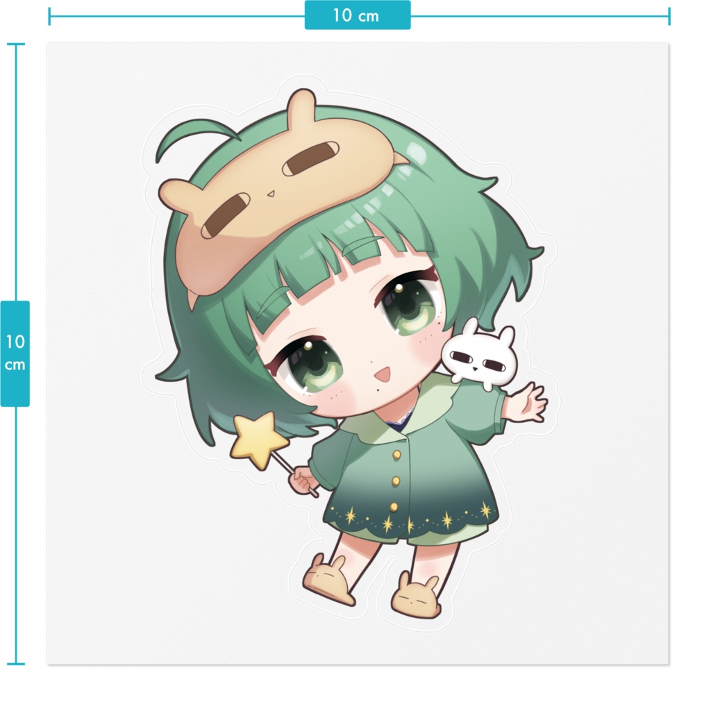 5周年記念ステッカー【クリア・ホワイト】