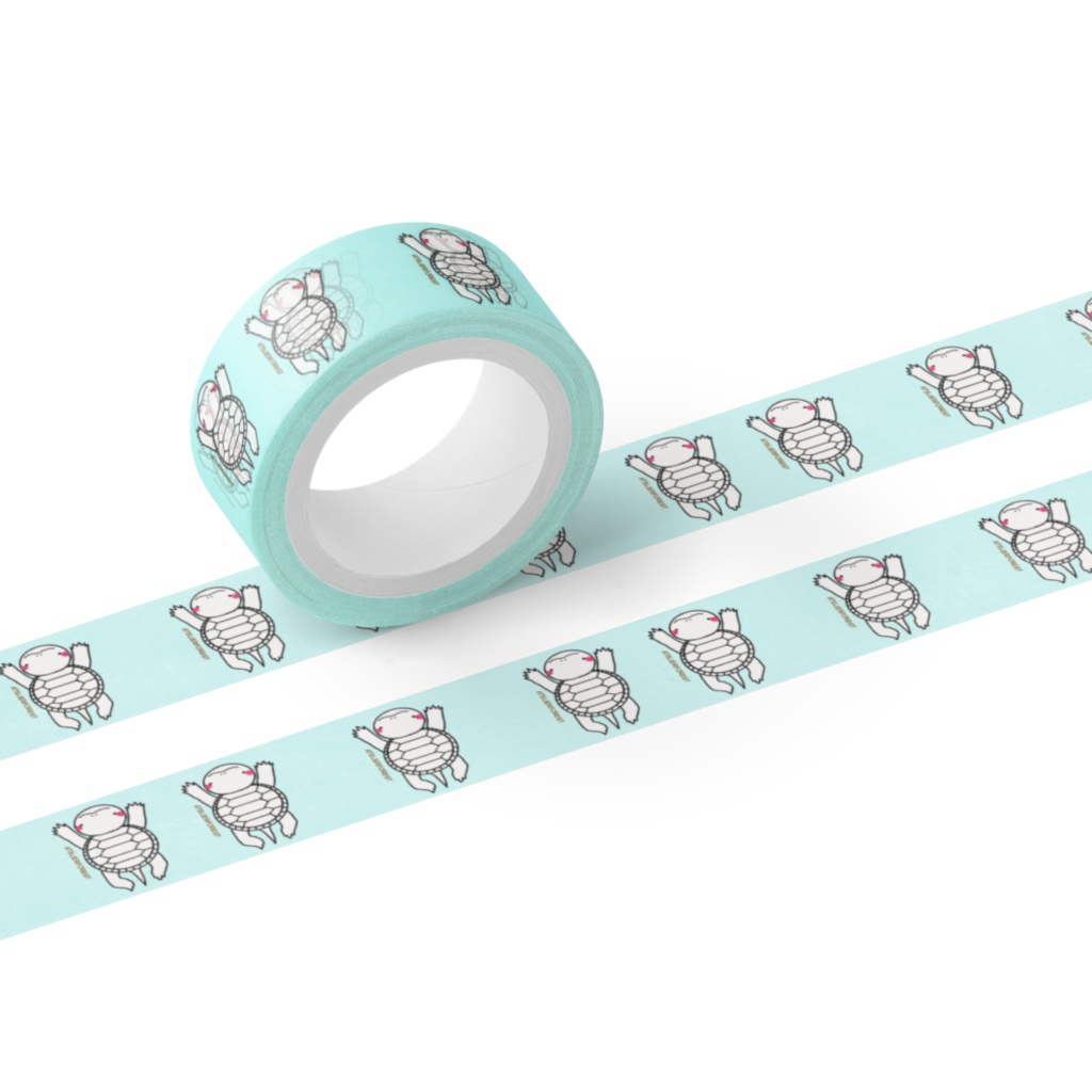 しがみつくカメ マスキングテープ