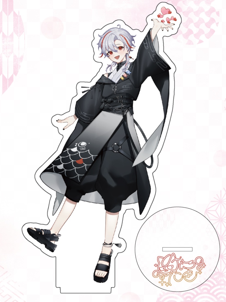 羽白錦 アクリルスタンド 90mm×140mm