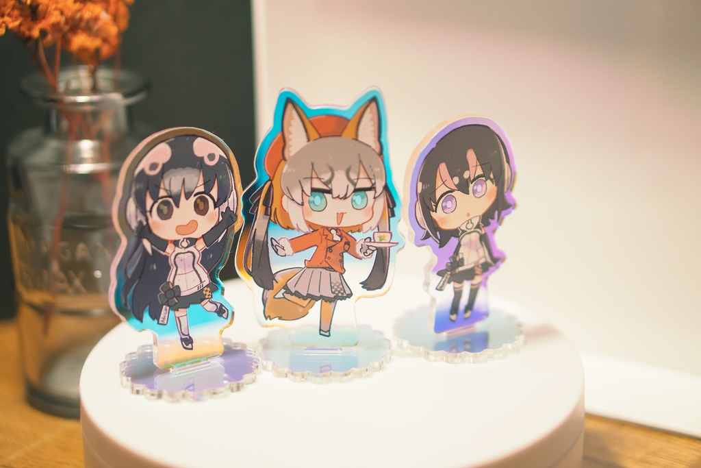 けものフレンズ アクリルスタンドフィギュア 𓆡 𓃲𓃠𓁉