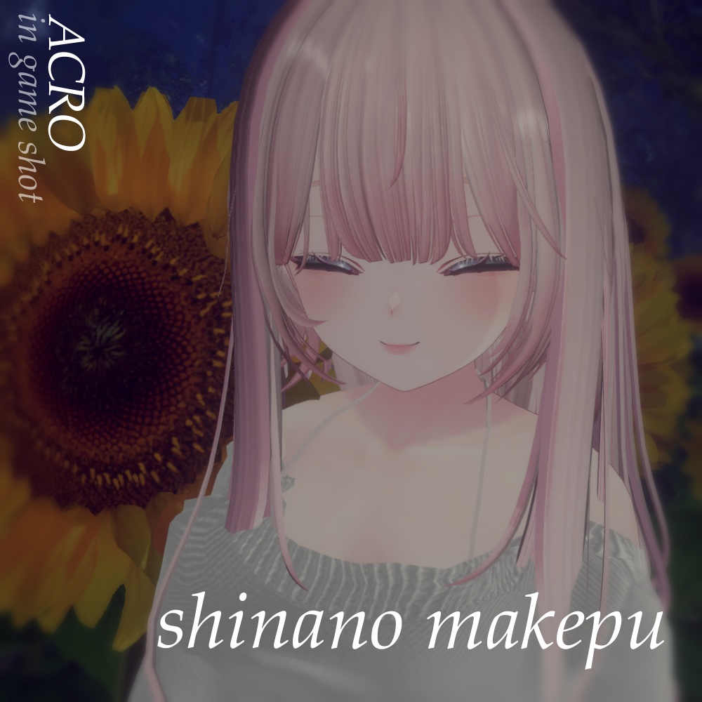 【shinano】makeup texture #No.1peach🍑