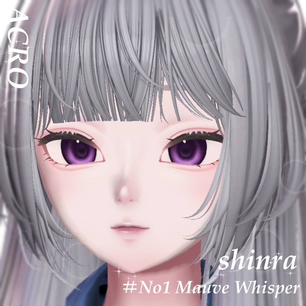  【shinra】makeup texture #No1 Mauve Whisper ‎🤍