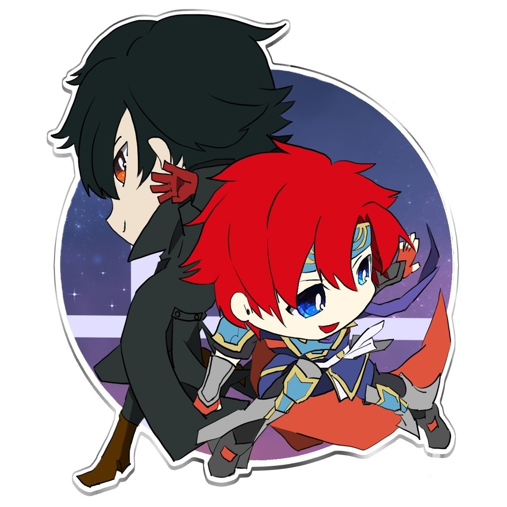 アクリルキーホルダー　ジョーカー&ロイ
