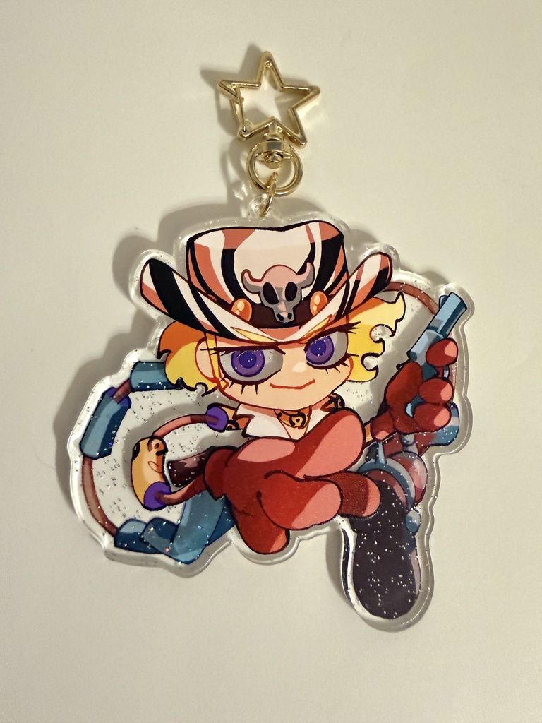 アクリルキーホルダー 追視 マウンテン・ティム