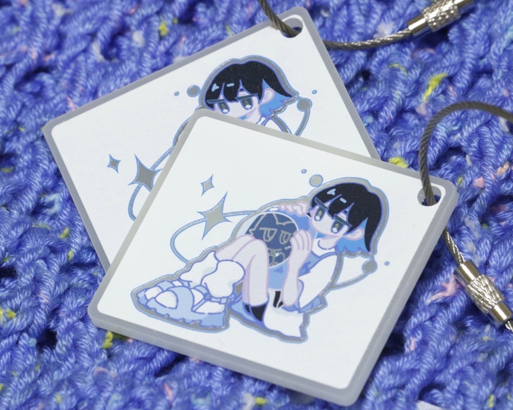 蓄光アクキー
