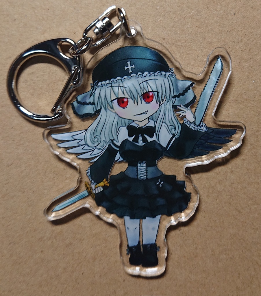 Huckebein der UnglücksSäbel アクリルキーホルダー