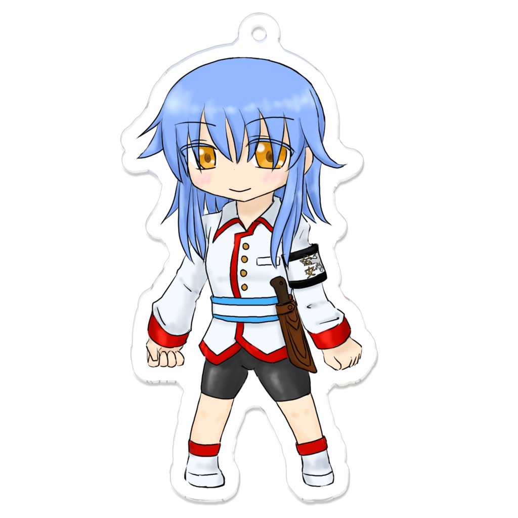 Pulqui dos the Flutterheart アクリルキーホルダー