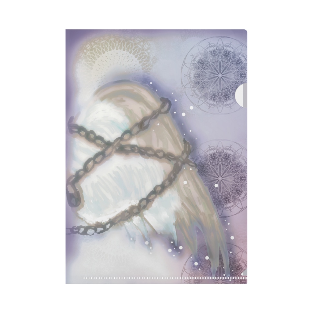 翼クリアファイル