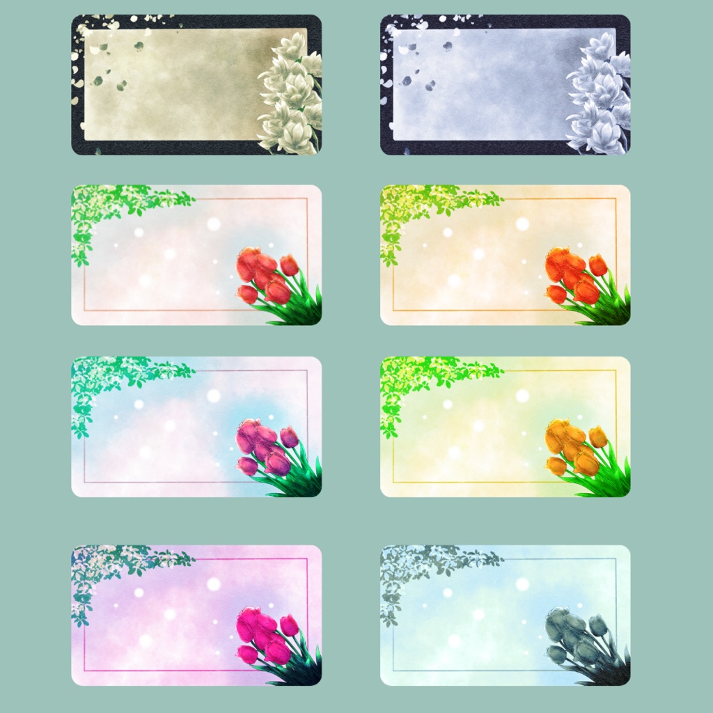 背景素材002【春の花】