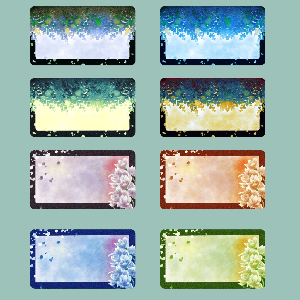 背景素材002【春の花】