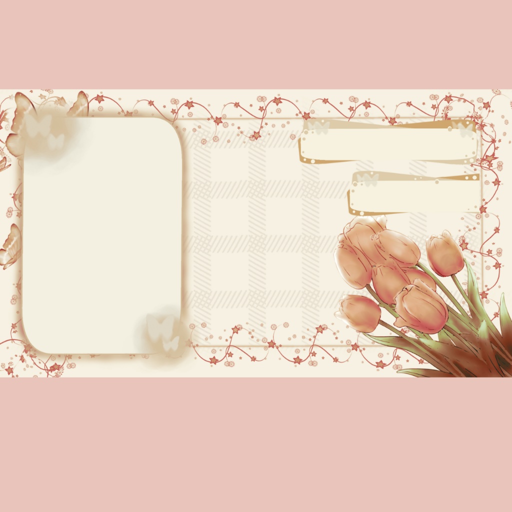 配信用素材セット001【チューリップ】