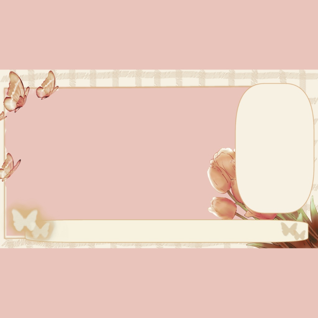 配信用素材セット001【チューリップ】