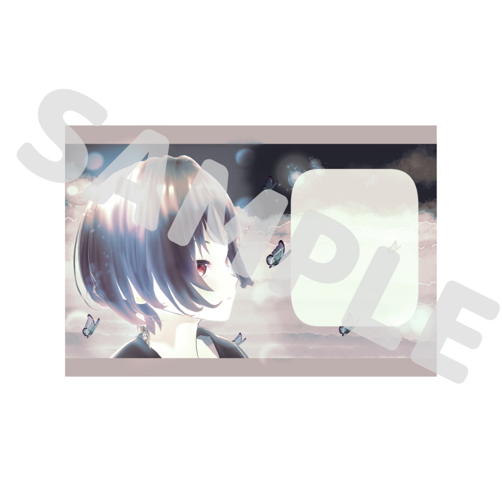 ポストカード003【世界の果ての箱庭】