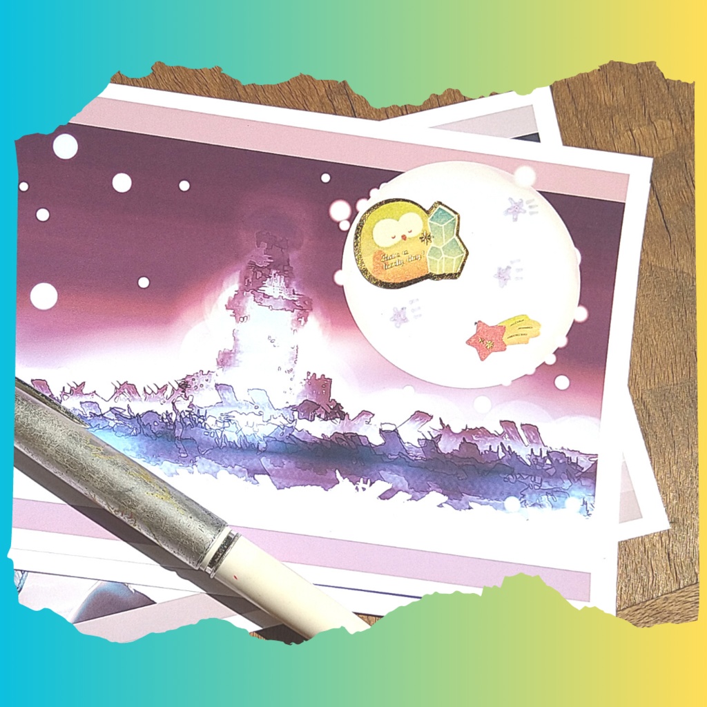 ポストカード003【世界の果ての箱庭】