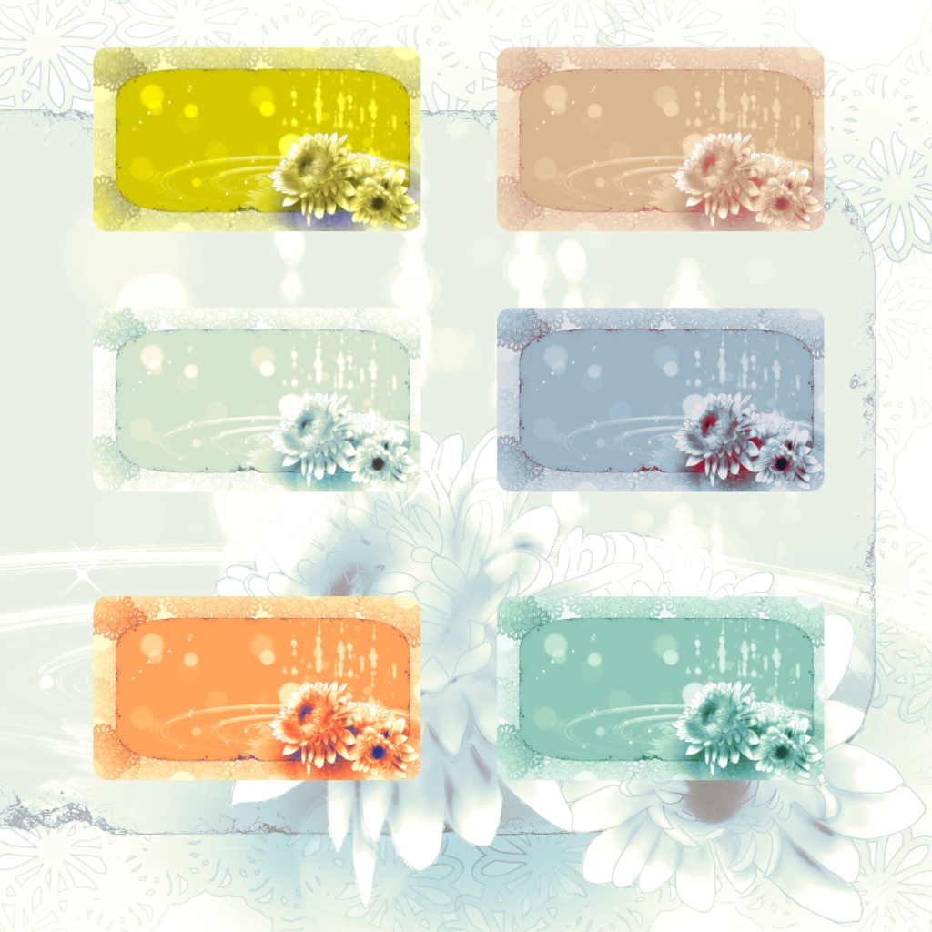 背景素材008【秋の花】