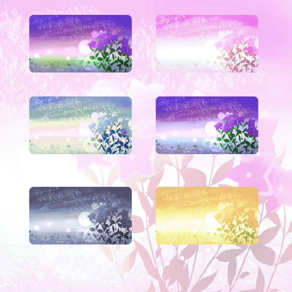 背景素材008【秋の花】