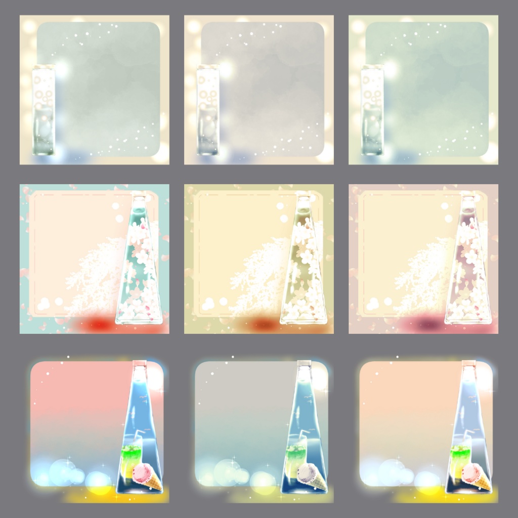 枠素材003【四角】