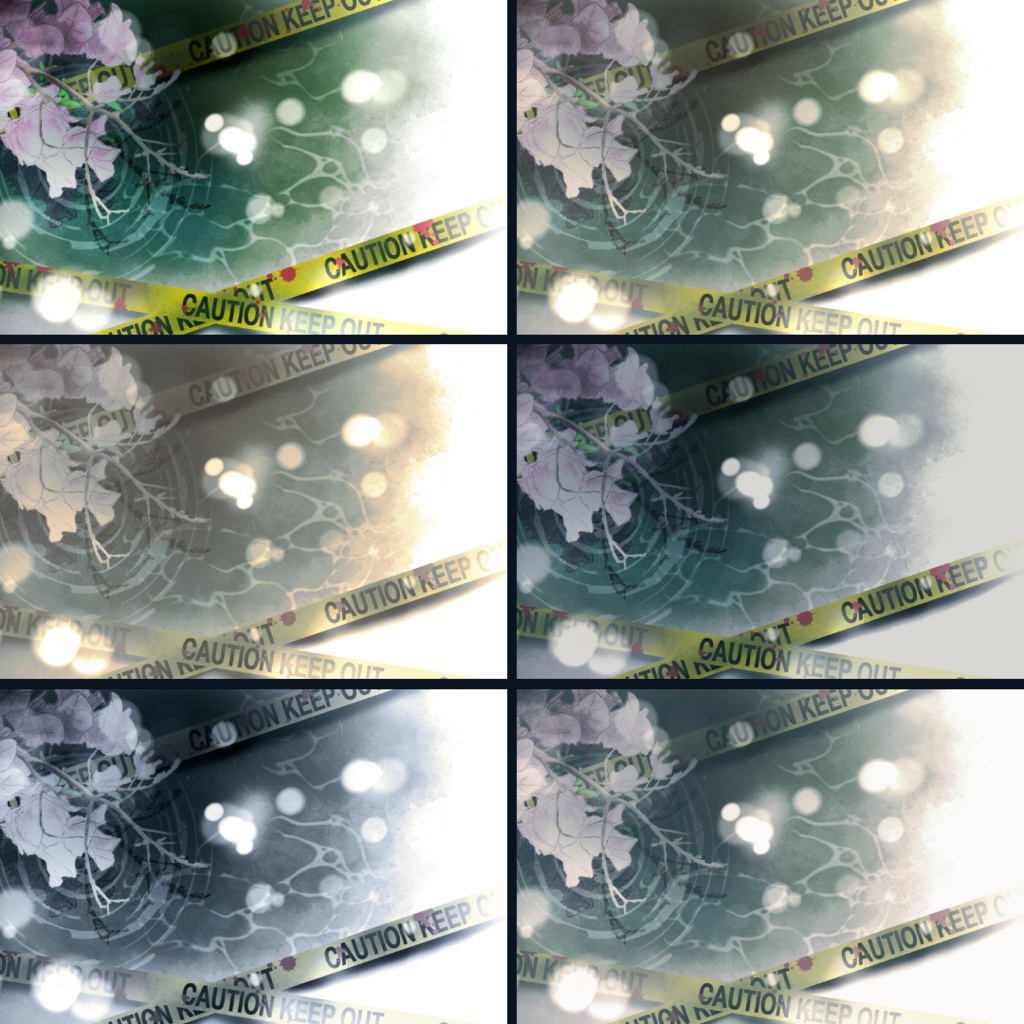 背景用素材017【夏の花・陰】