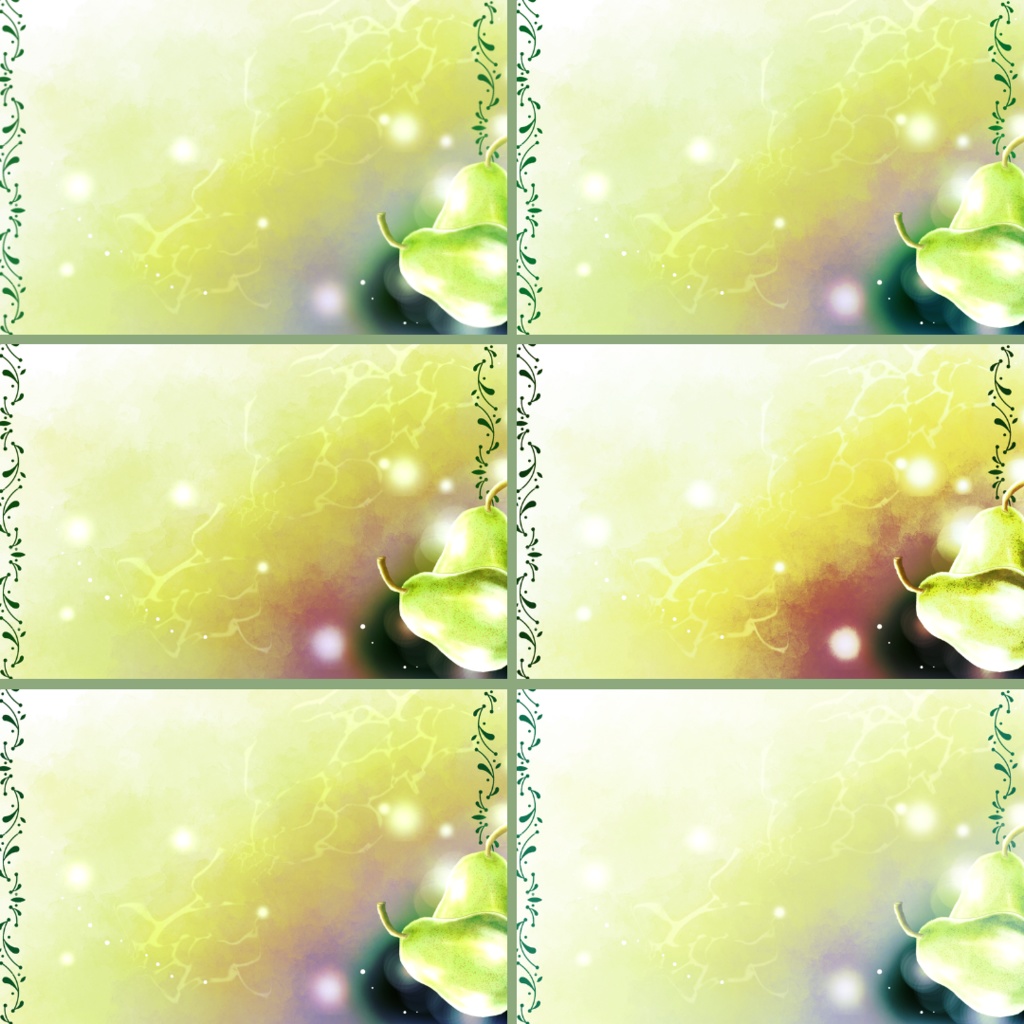 背景用素材018【秋の果物】