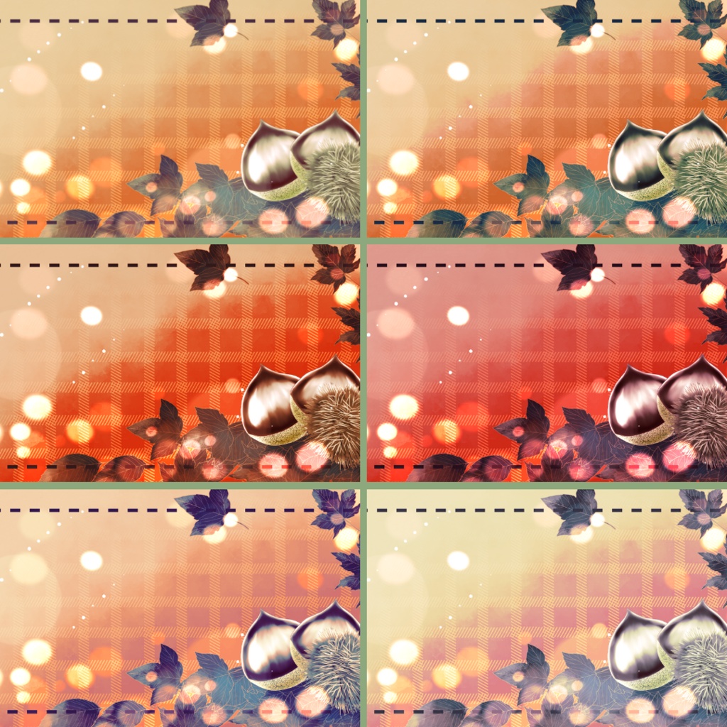 背景用素材018【秋の果物】