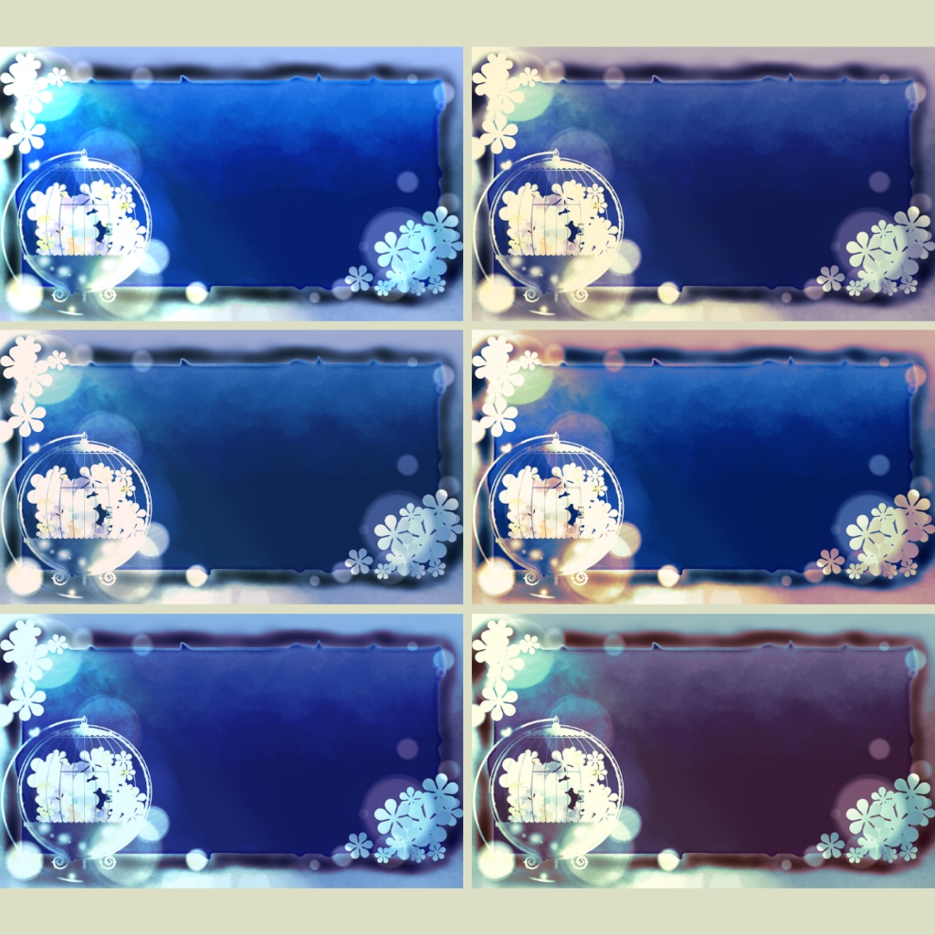 背景用素材019【鳥籠】