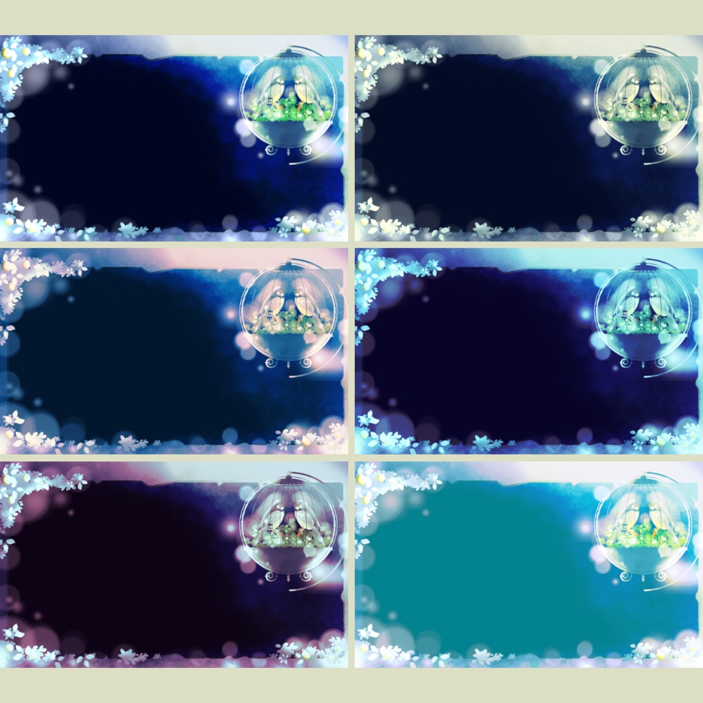 背景用素材019【鳥籠】