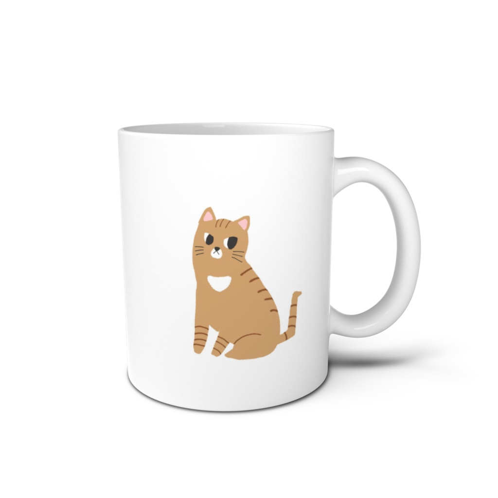 茶トラネコくんマグカップ