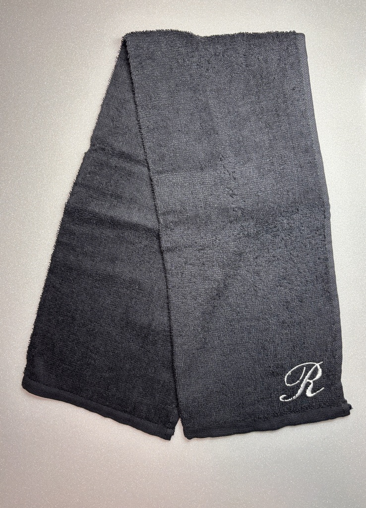 イニシャルR刺繍タオル(フェイスタオル)