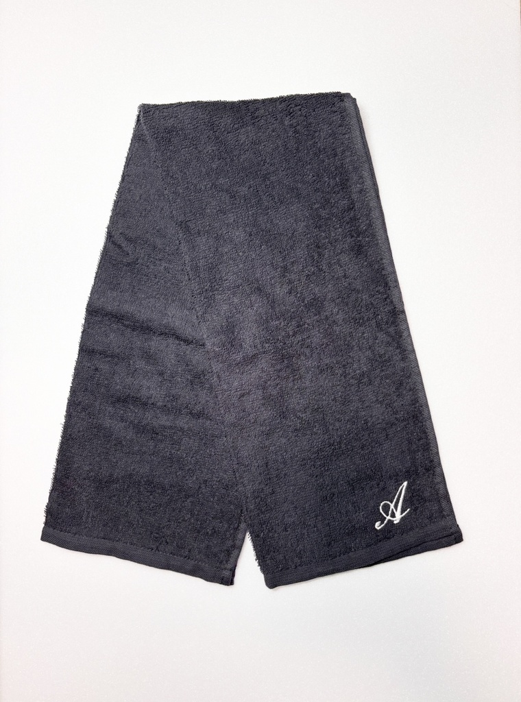 イニシャルA刺繍タオル(フェイスタオル)