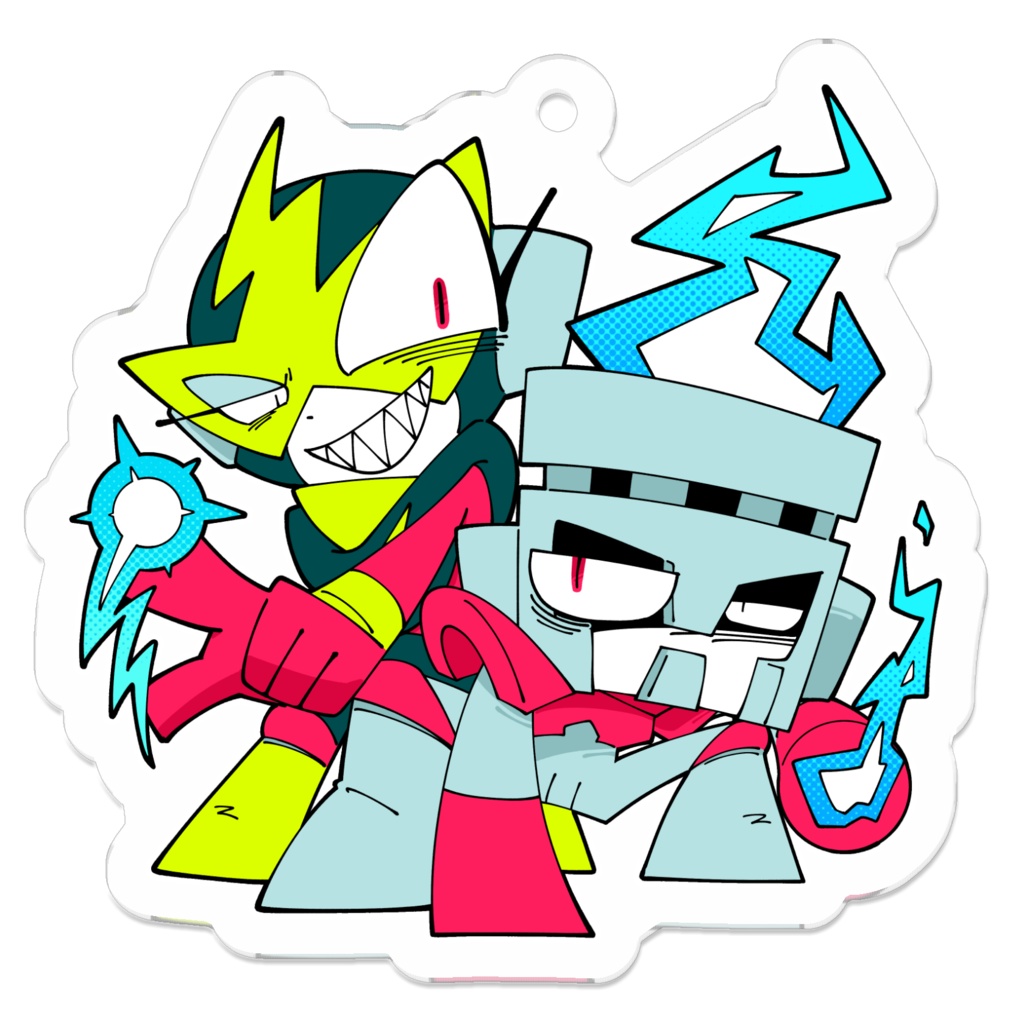 コピー炎電 アクキー ひみつのちかしつ Booth