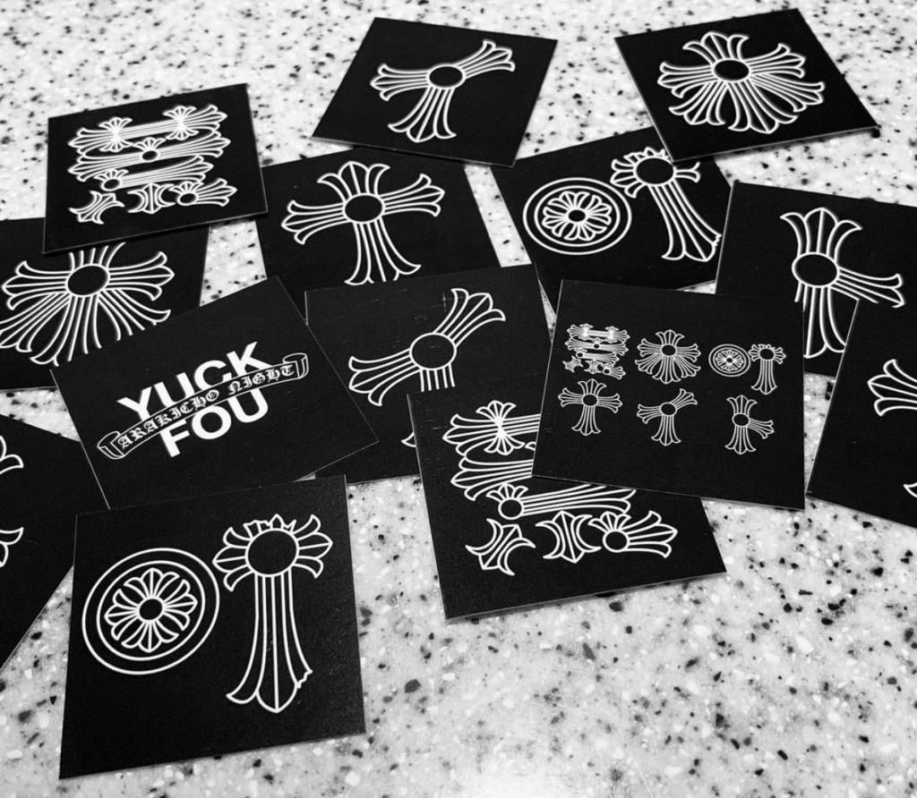 【配布終了】荒木町ナイト ロゴステッカー