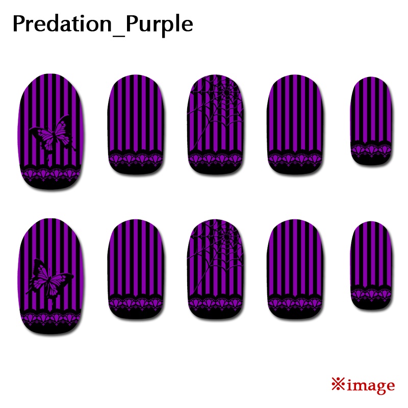 【ネイルチップ】Predation