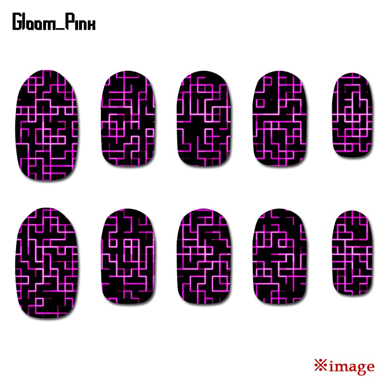 【ネイルチップ】Gloom
