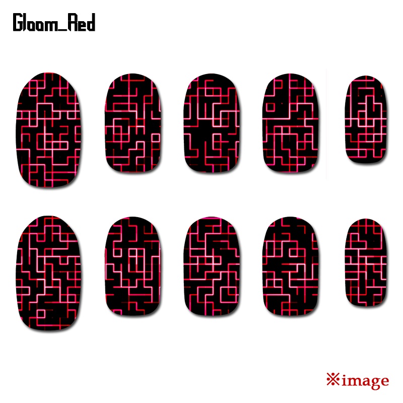 【ネイルチップ】Gloom