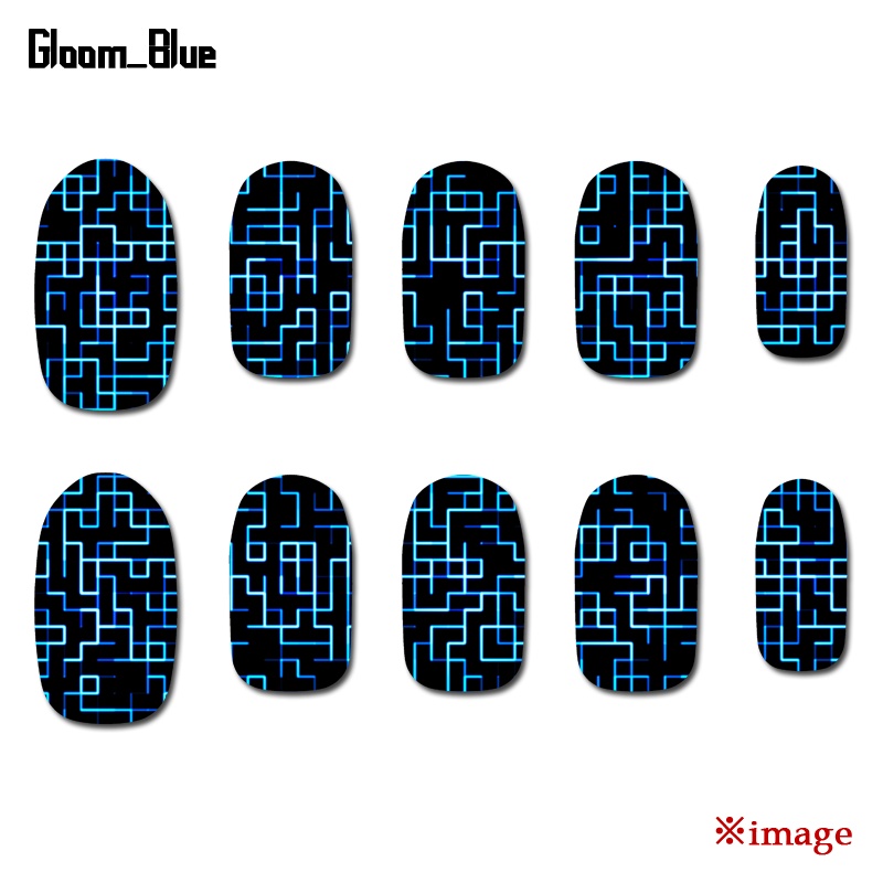 【ネイルチップ】Gloom