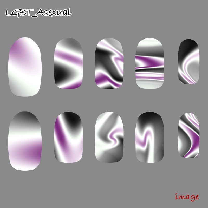【ネイルチップ】LGBT+