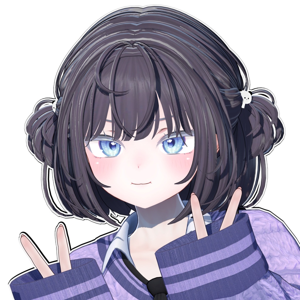 ★ Moonlit Knots Hair ★ 【PB】 【10 Avatars】